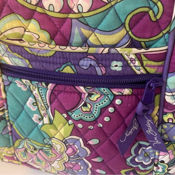 Vera Bradley Heather Purple Green Crossbody Bag - Picture 7 of 14